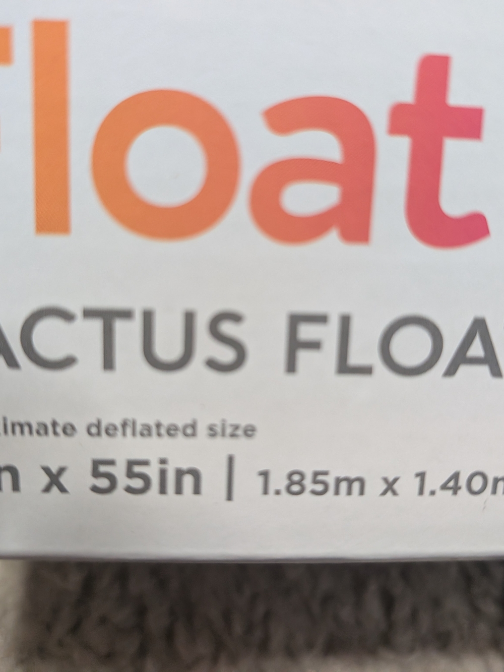 Cactus Float Inflatable Pool Float - Picture 2 of 3